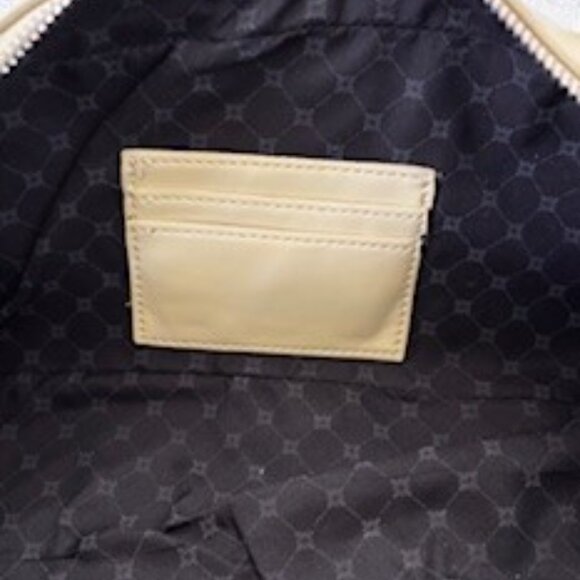 BCBGeneration unique enlongated shoulder bag in pale yellow NWT - Picture 9 of 11